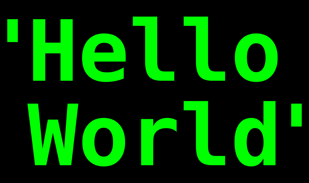 Hello World